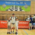 Guzmic-Duo bei den Youth Classic in Frankfurt